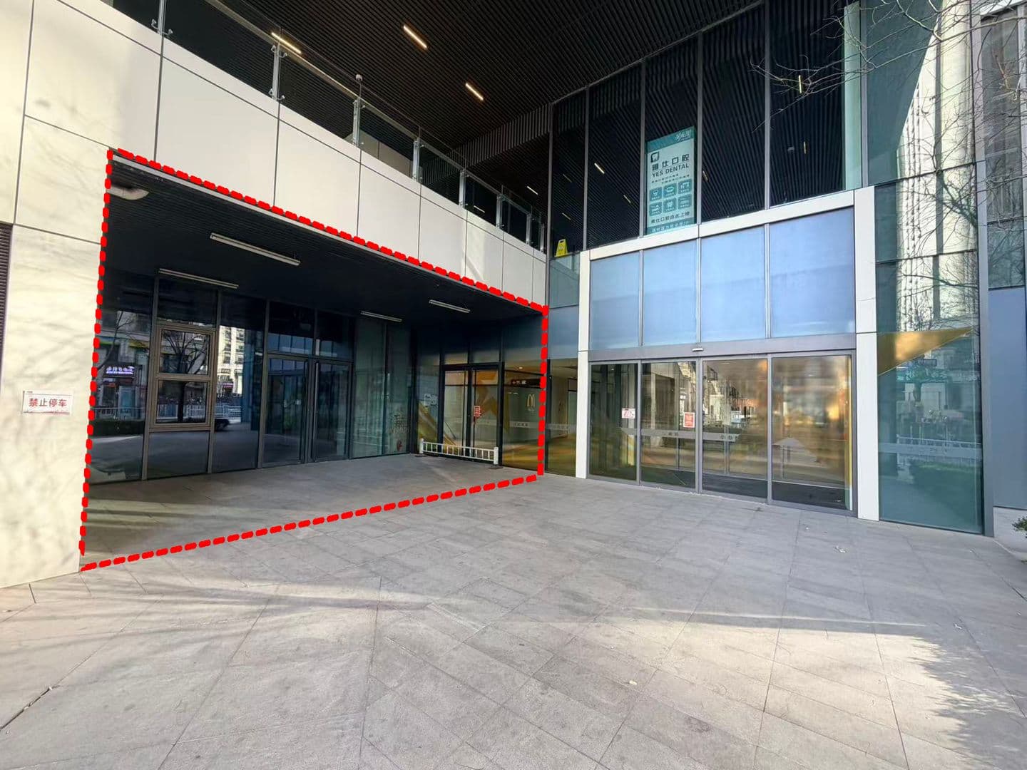 通州稀缺商场外围铺面，独立出入口，业态无限制 - 缩略图 3